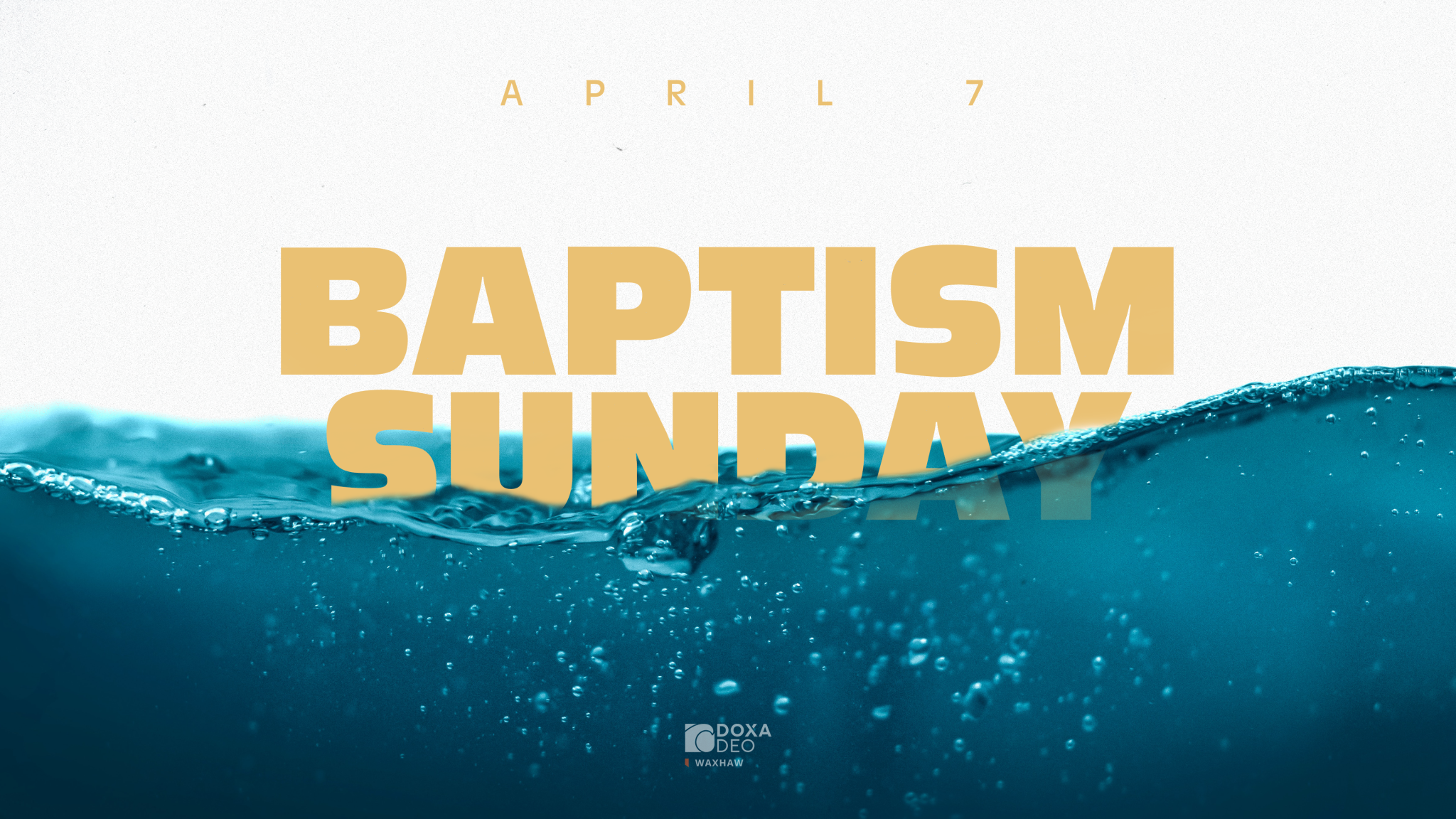 Baptism Sunday MAR 7