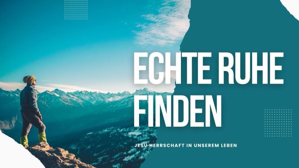 Echte Ruhe finden