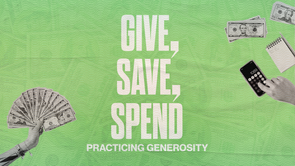 Give, Save, Spend // Week 2 // Morris Asher // Aanddiens Image